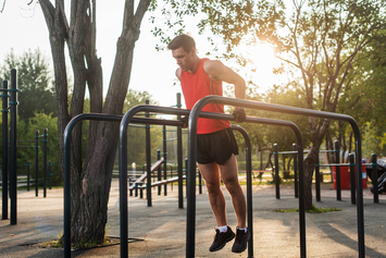 Un espace musculation - fitness sur la place Jean Jaures