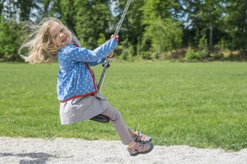 Une tyrolienne au Parc de nature et de loisirs